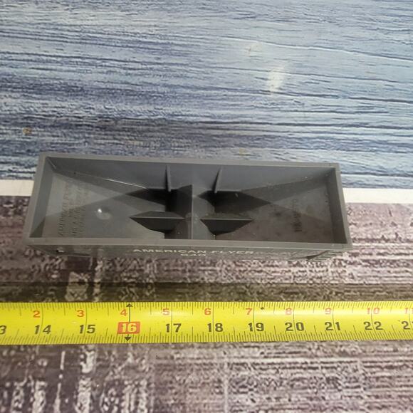 Vintage American Flyer S gauge plastic gravity hopper car #640 gray - Picture 6 of 12